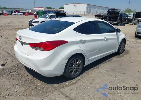 2013 Hyundai Elantra Gls from USA, damaged, VIN 5NPDH4AE0DH331911